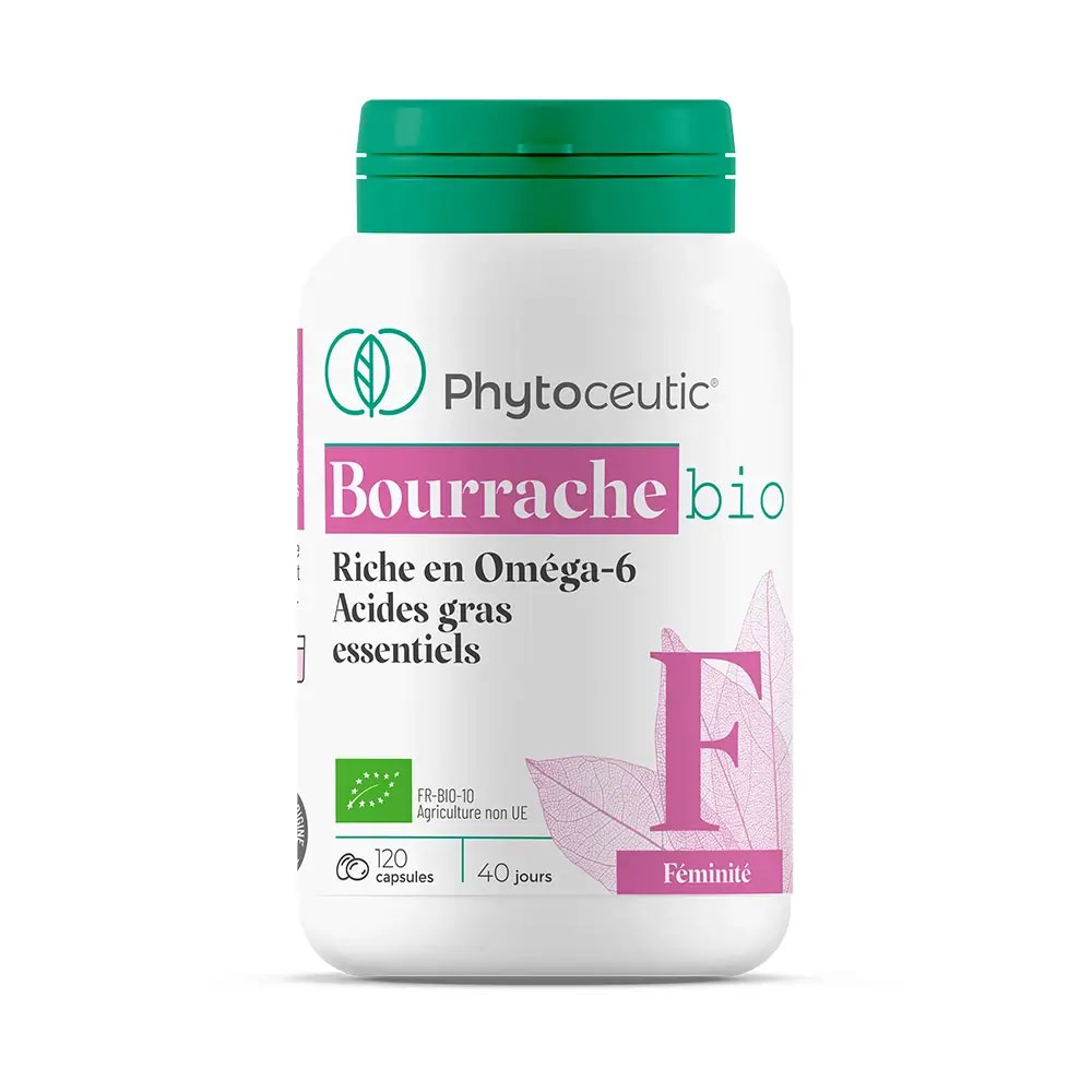 Phytoceutic Aceite de borraja bio 120 cápsulas