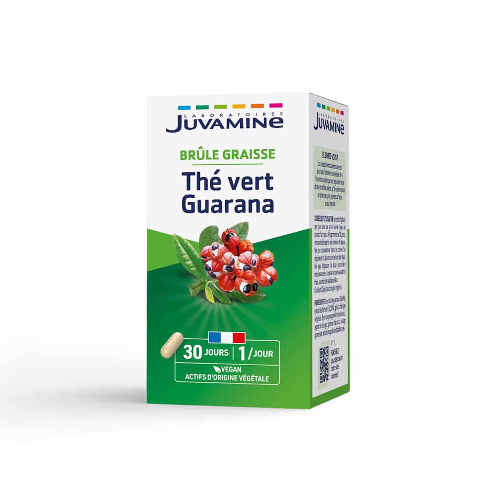 Juvamine Adelgazar té verde guaraná quema grasa 30 cápsulas