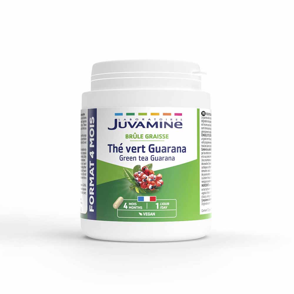 Juvamine El Vert Guarana 120 cápsulas