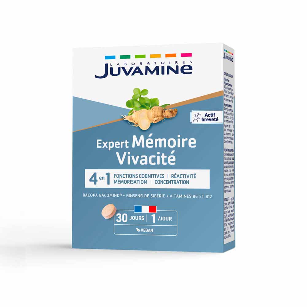 Juvamine Vivacité Memory Expert 30 cápsulas