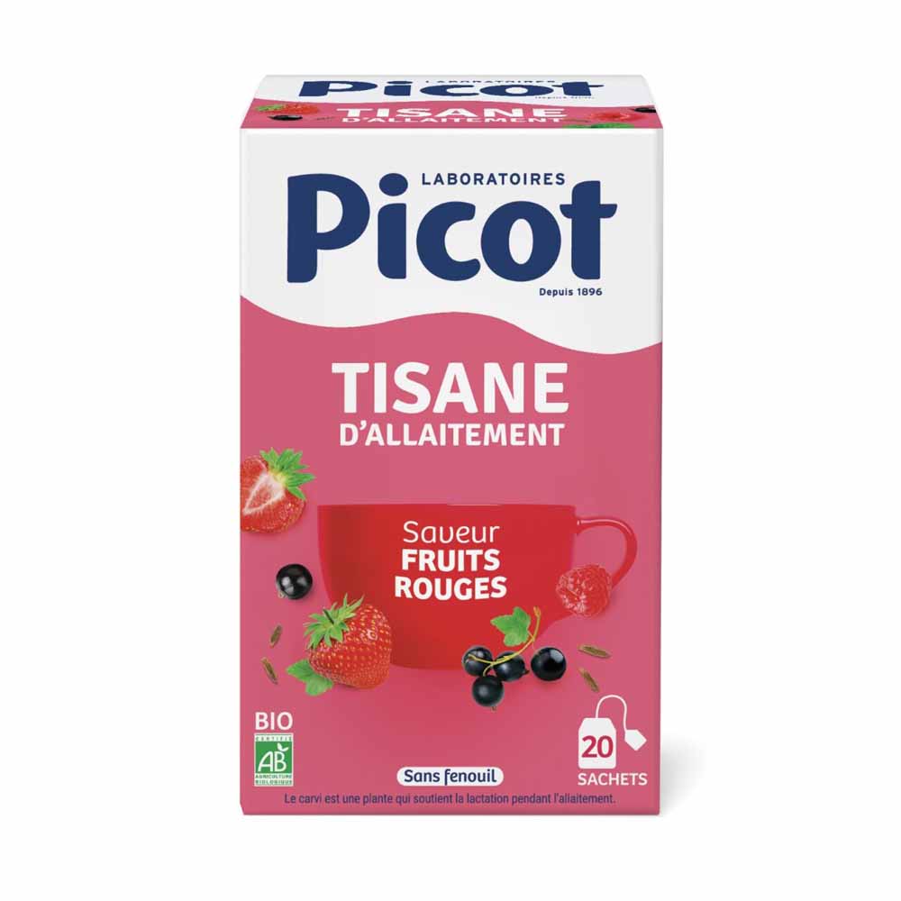 Picot Infusión para lactancia frambuesas 20 sobres