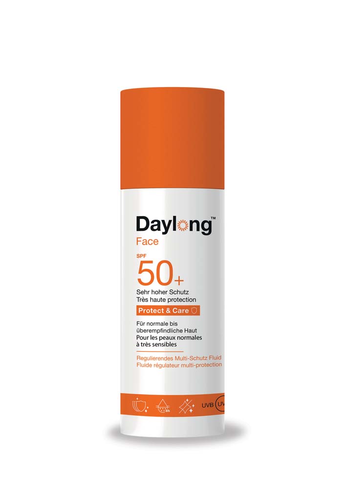 Galderma Daylong Protect & care fluido solar rostro SPF50+ 50 ml