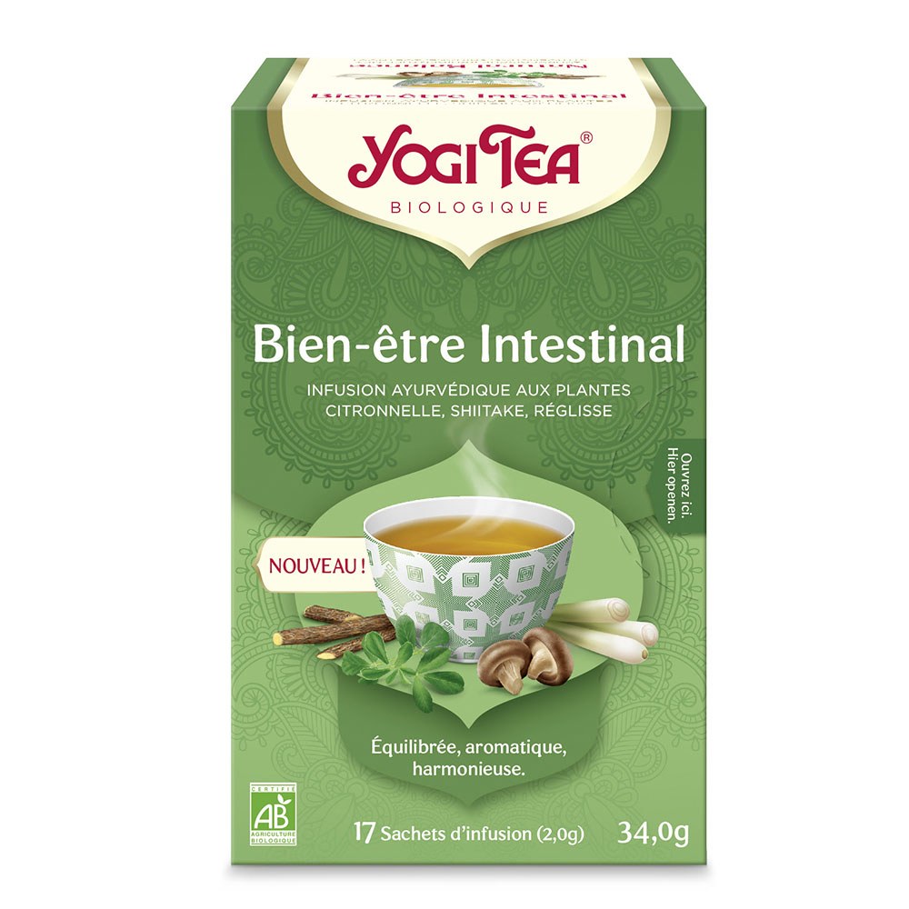 Yogi Tea Bienestar intestinal 17 Bolsitas