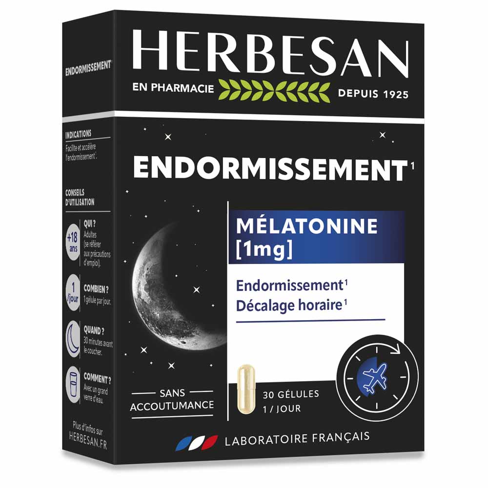 Herbesan Noctaphyt Melatonina 1mg 30 cápsulas