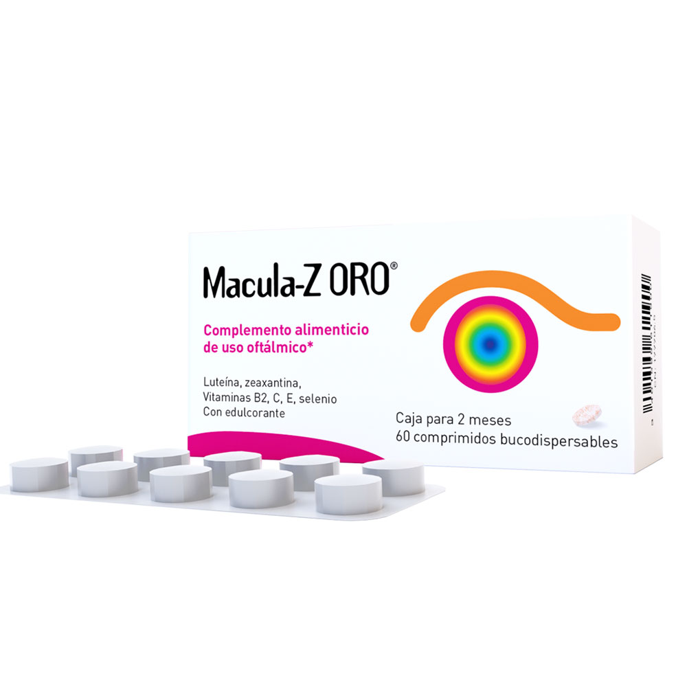 Dulcis Health Science Macula-z Oro 60 Comprimidos bucodispersables