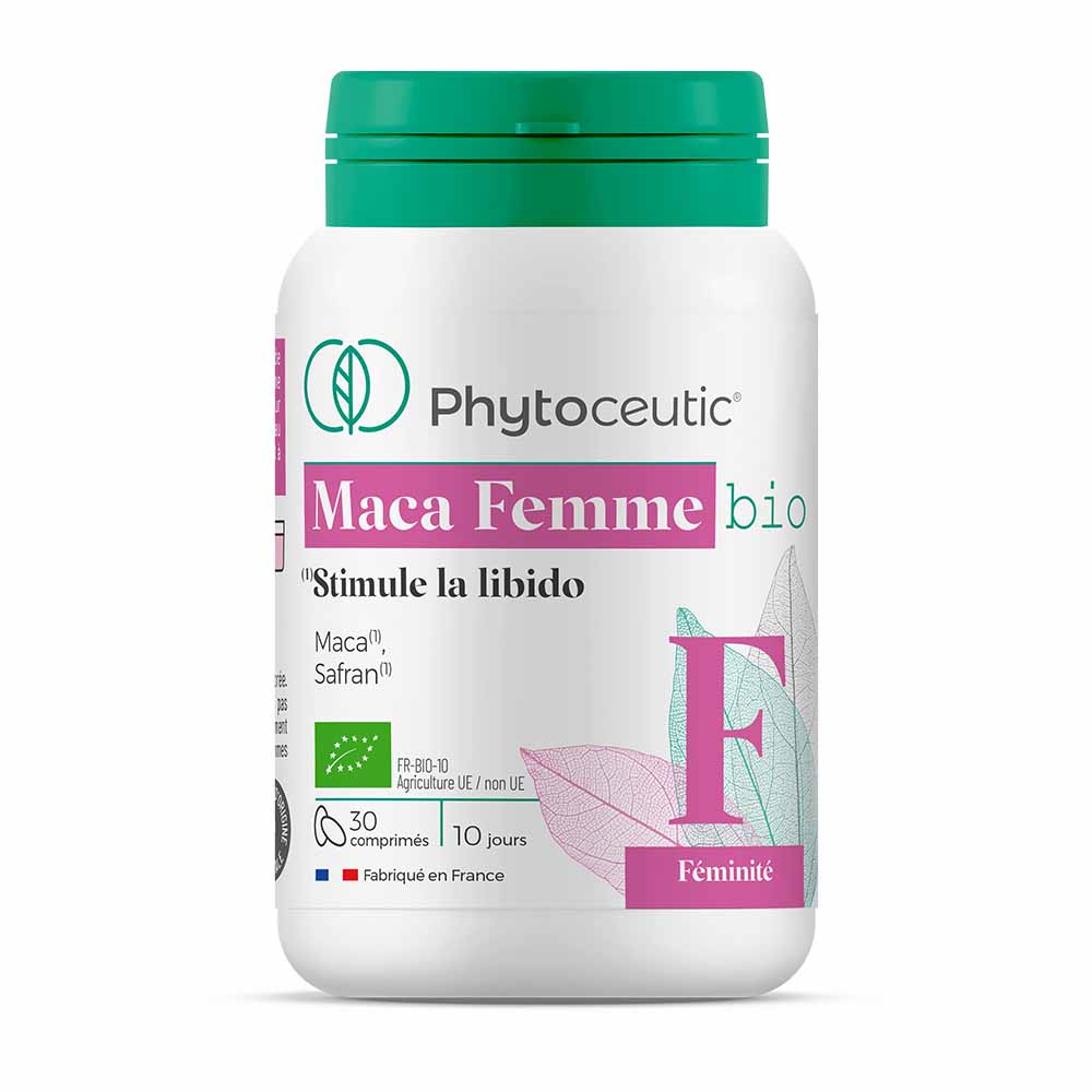Phytoceutic MACA femenino Ayuda a estimular la libido 30 comprimidos