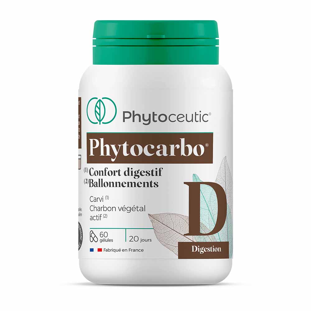 Phytoceutic Phytocarbo 60 Cápsulas