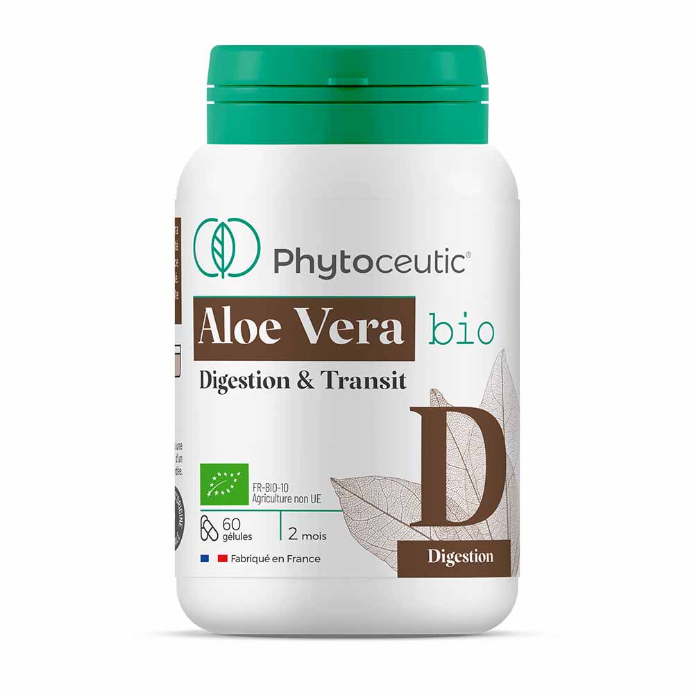Phytoceutic Les Monos Digestión Aloe Vera BIO 60 cápsulas
