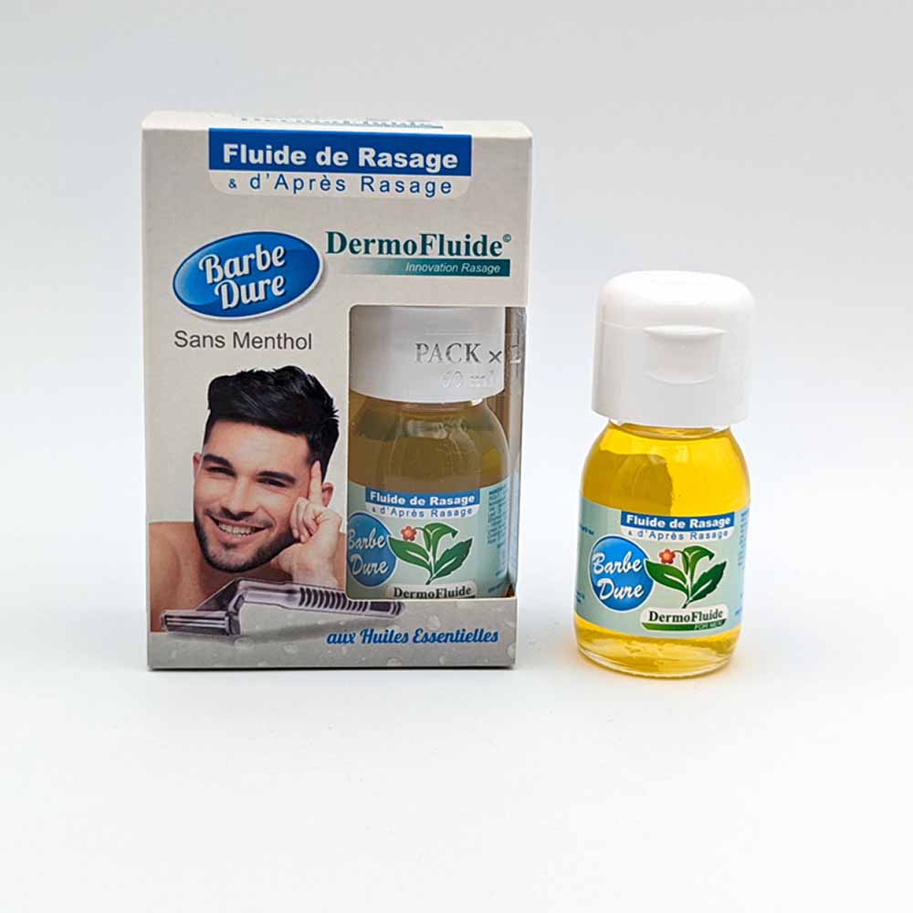 Dermo Fluide Dermofluide Fluido De Afeitado Y Aftershave Sin Mentol Barbas Duras 30ml