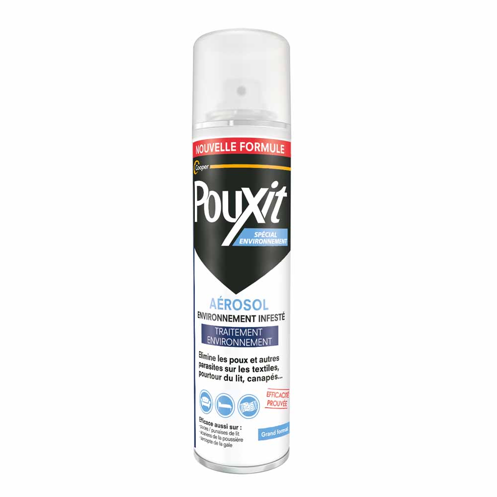 Pouxit Ambiente Tratamiento en aerosol para el entorno infestado 250 ml