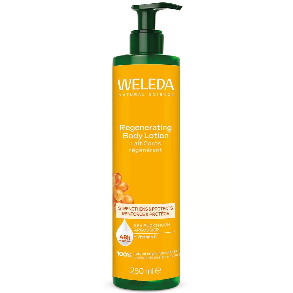 Weleda Espino Amarillo Loción corporal nutritiva hidratación intensa Pieles secas 250ml