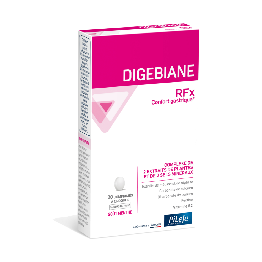 Pileje Digebiane Confort gástrico 20 Comprimidos