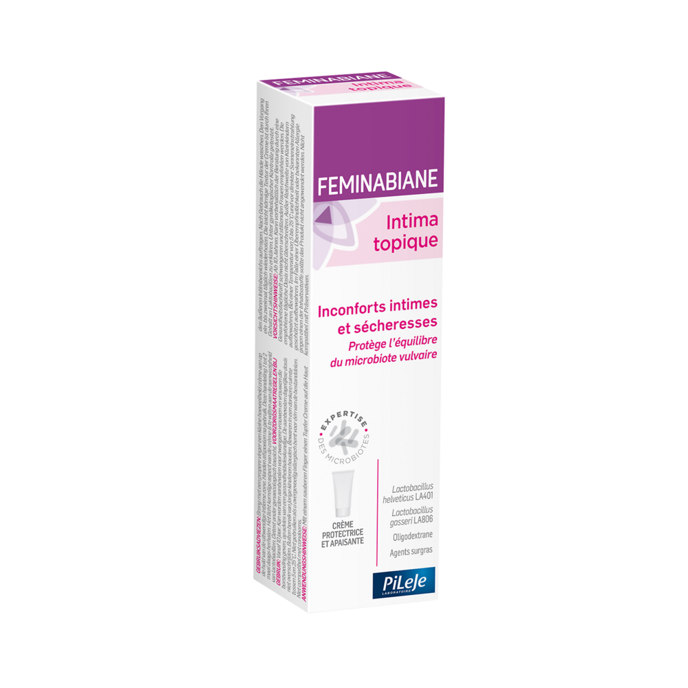 Pileje Feminabiane Crema íntima para molestias y sequedad 15 ml