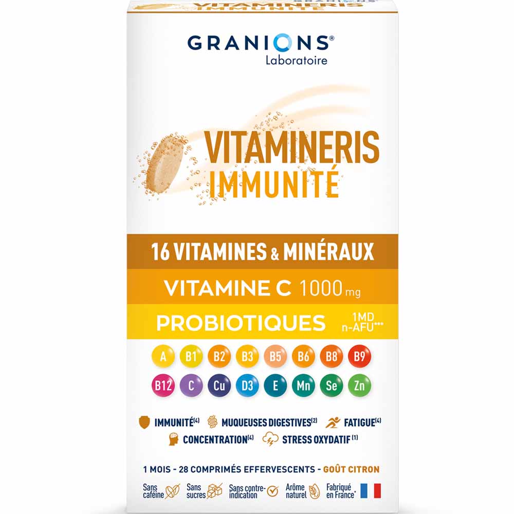 Granions Vitamineris Inmunidad 30 comprimidos