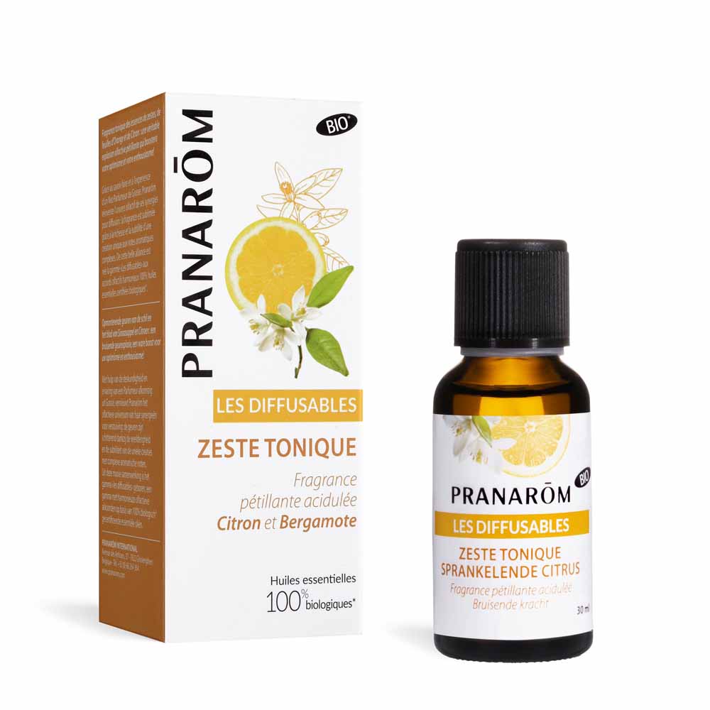 Pranarôm Les diffusables Zeste Tonique BIO 30 ml
