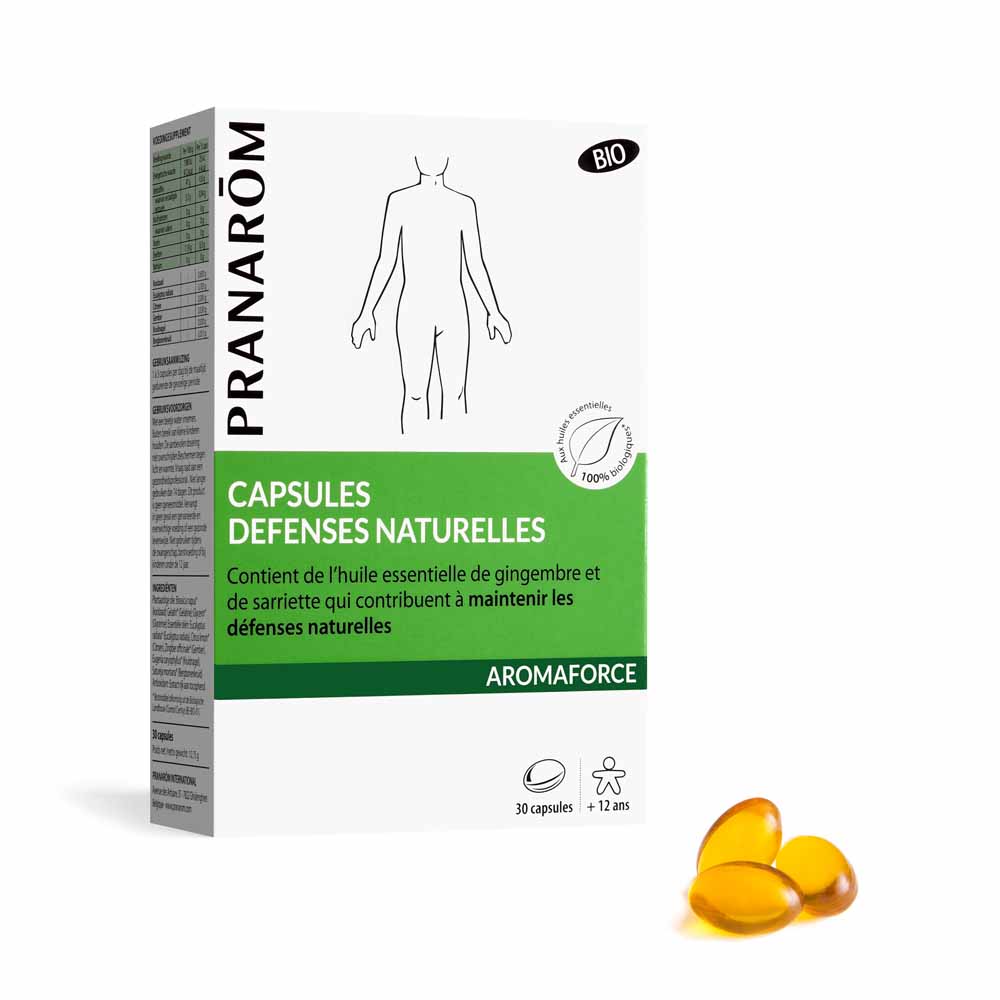 Pranarôm Aromaforce Defensas Naturales Bio 30 Cápsulas