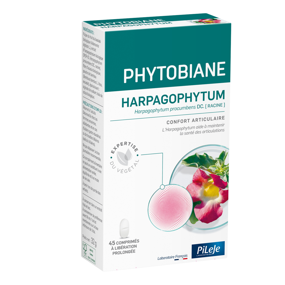 Pileje Phytobiane Harpagophytum confort articular 45 comprimidos