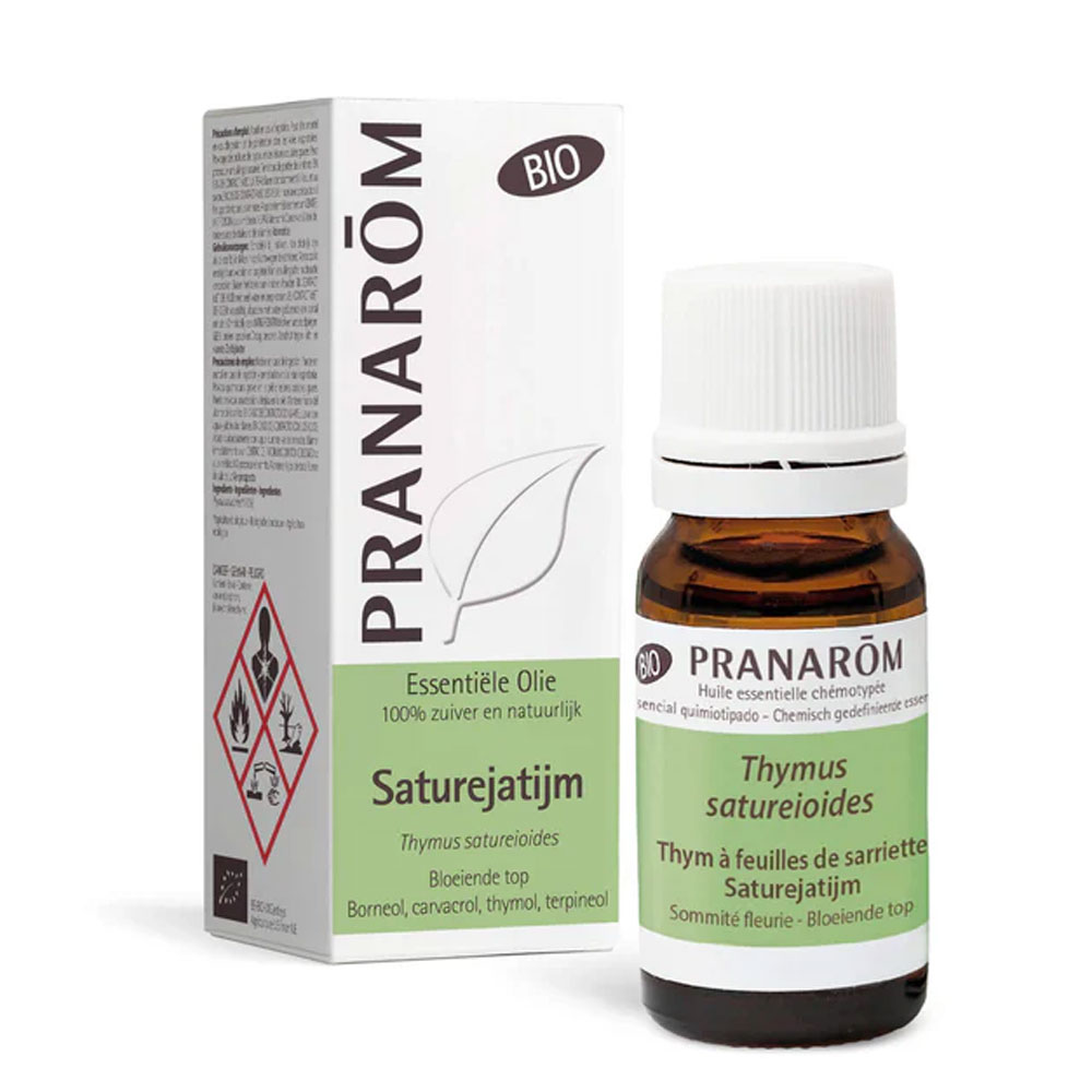 Pranarôm Aceites Esenciales Aceite esencial tomillo hojas de ajedrea bio 10 ml