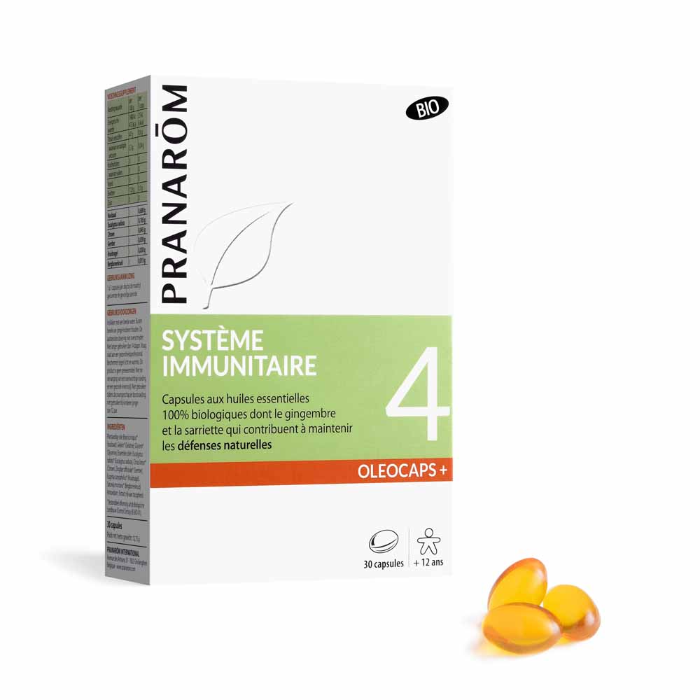 Pranarôm Oléocaps Nº4 Sistema Inmunitario Bio 30 Cápsulas