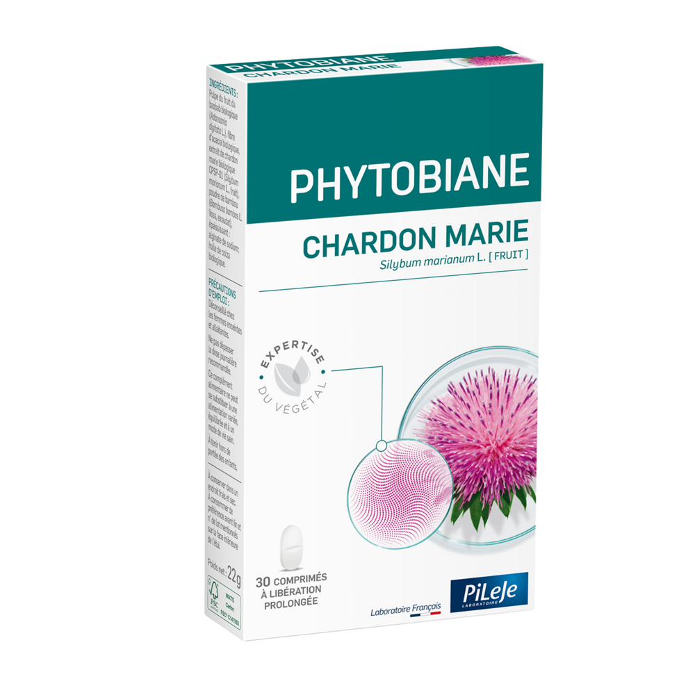 Pileje Phytobiane Cardo mariano 30 comprimidos