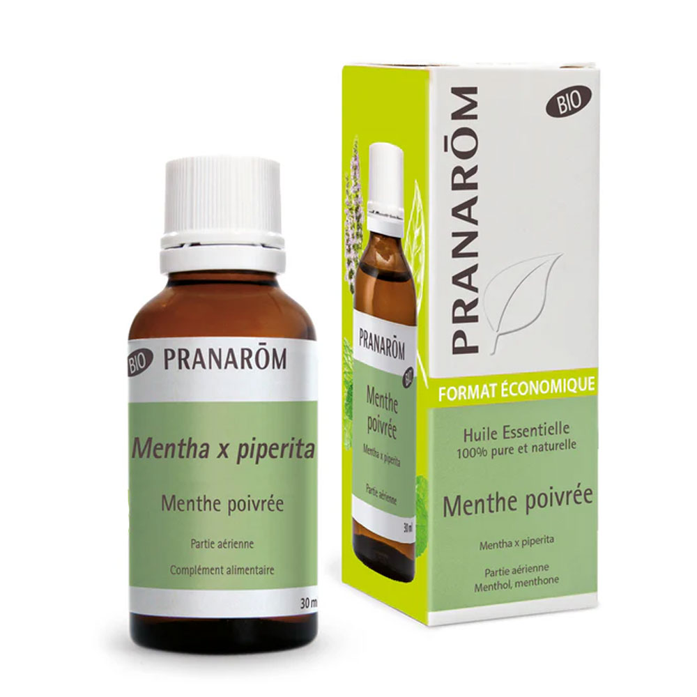 Pranarôm Aceites Esenciales Aceite Esencial De Menta Piperita Bio 30ml