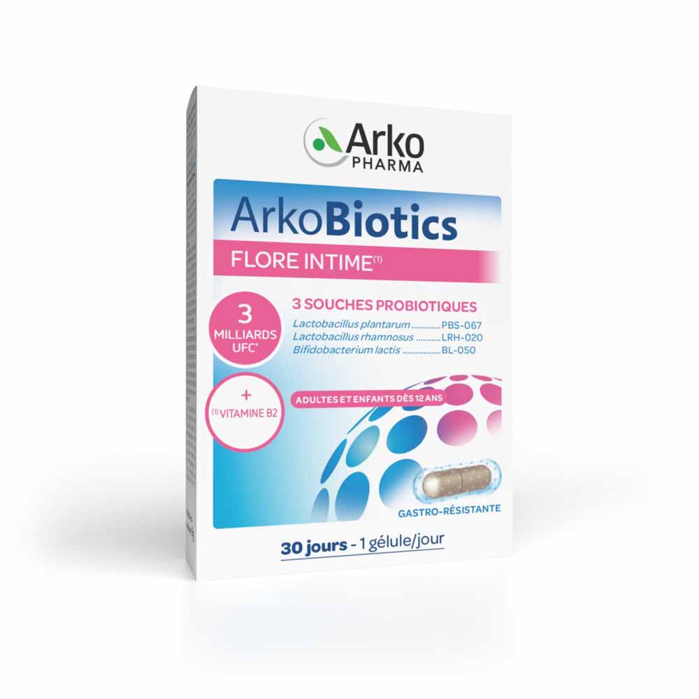 Arkopharma Arkobiotics Flora íntima 30 cápsulas