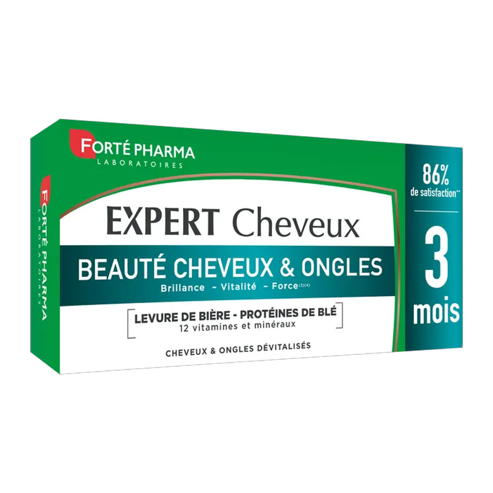 Forté Pharma Expert Capilar Programa belleza cabello y uñas todos tipos de caída 84 comprimidos
