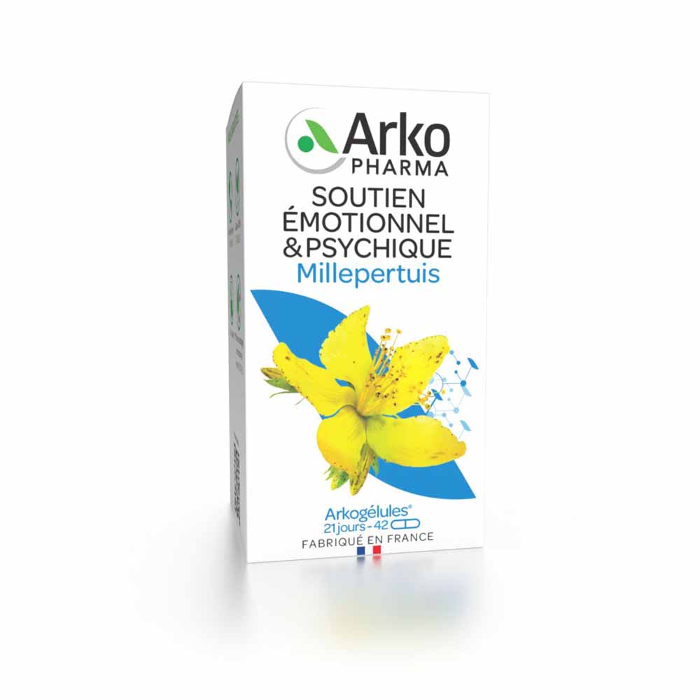 Arkopharma Arkocápsulas Hipérico apoyo emocional y psicológico 42 cápsulas