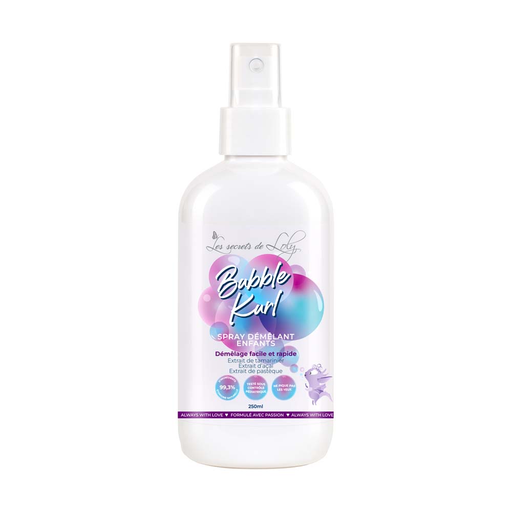 Les Secrets de Loly Bubble Kurl spray desenredante infantil 250 ml