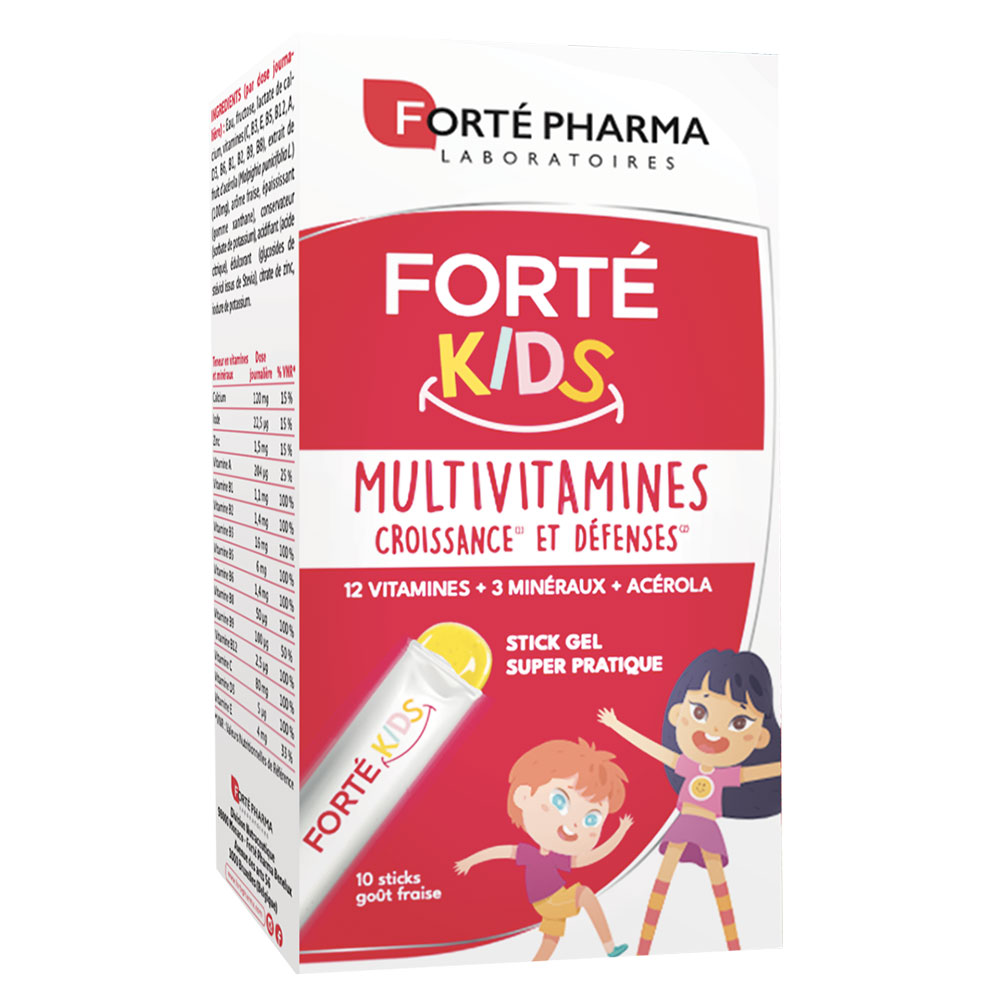 Forté Pharma Forté Kids Multivitaminas 10 sticks