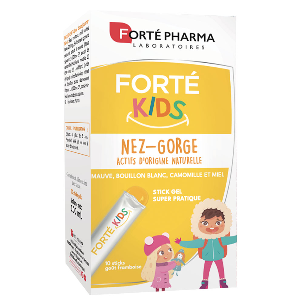 Forté Pharma Forté Kids Nariz y garganta 10 sticks