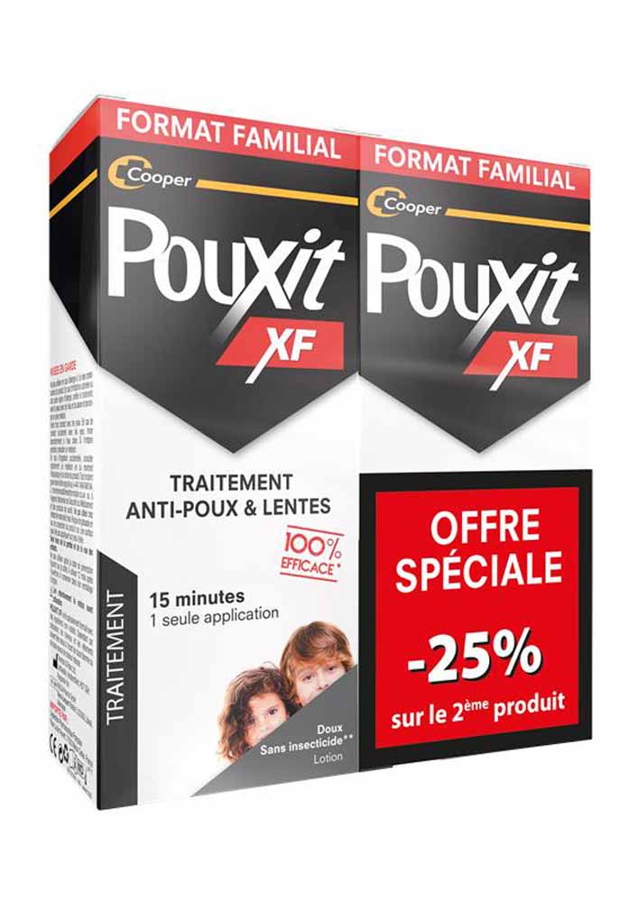 Pouxit XF Loción Antipiojos y Liendres 2x200ml