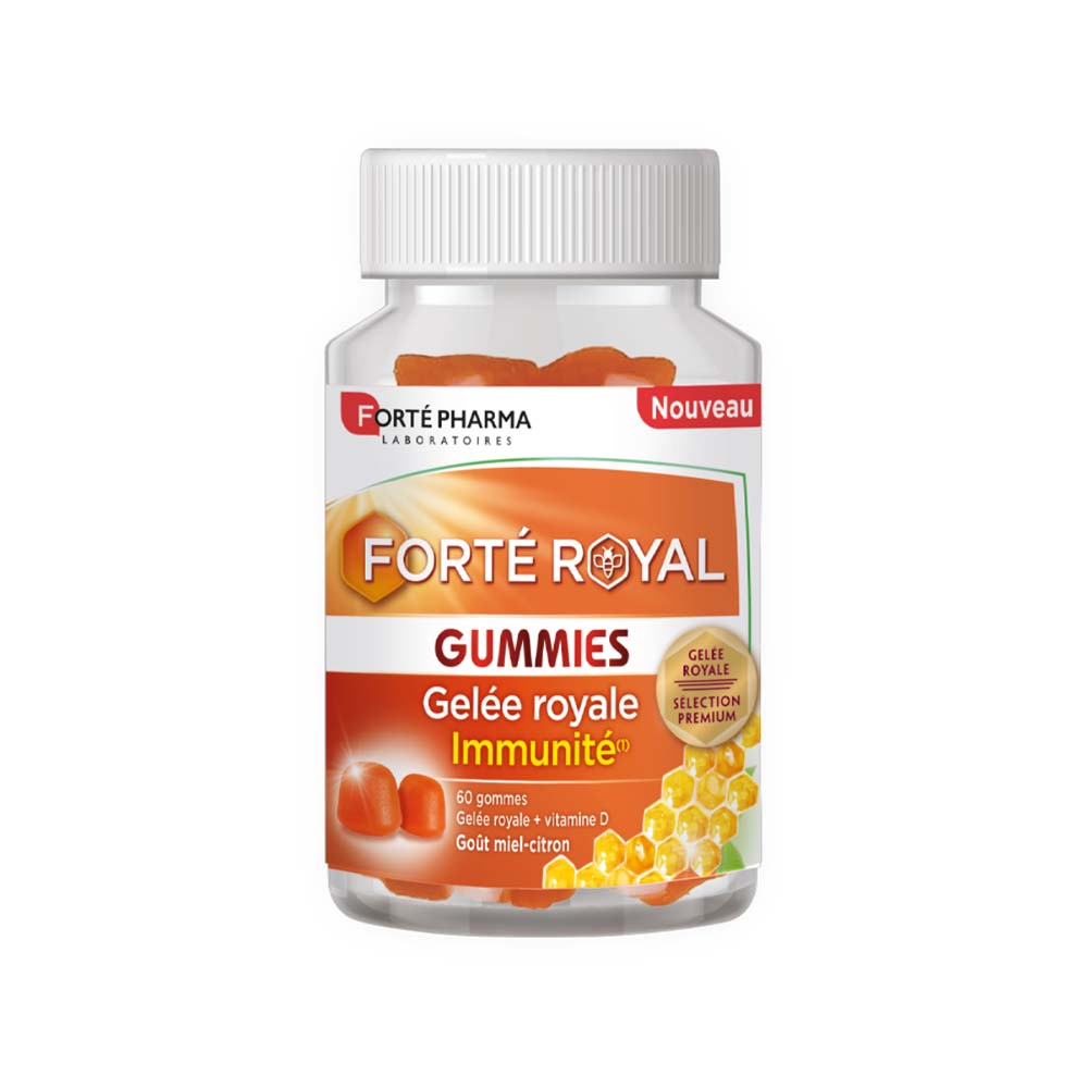 Forté Pharma Forté Real Jalea real defensas sabor limón-miel 60 gummies