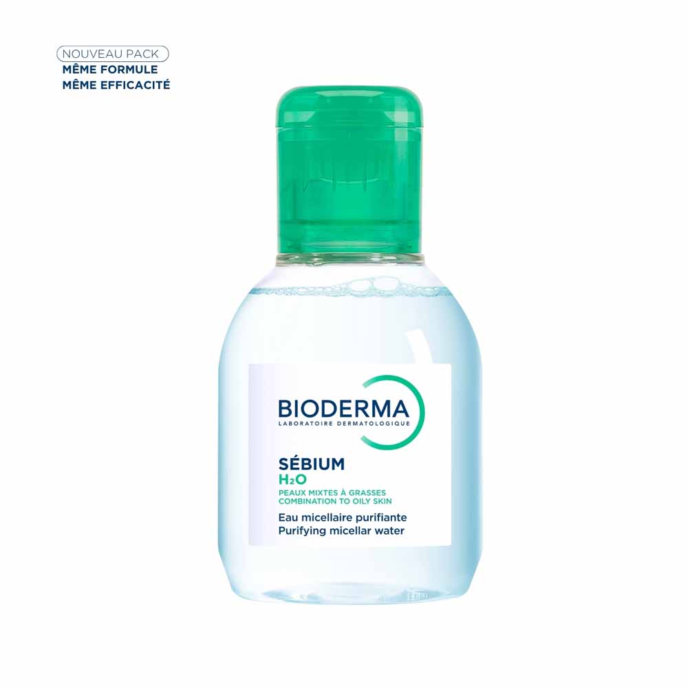 Bioderma Sebium Agua Micelar Desmaquillante H2O Peaux mixtes, grasses 100ml