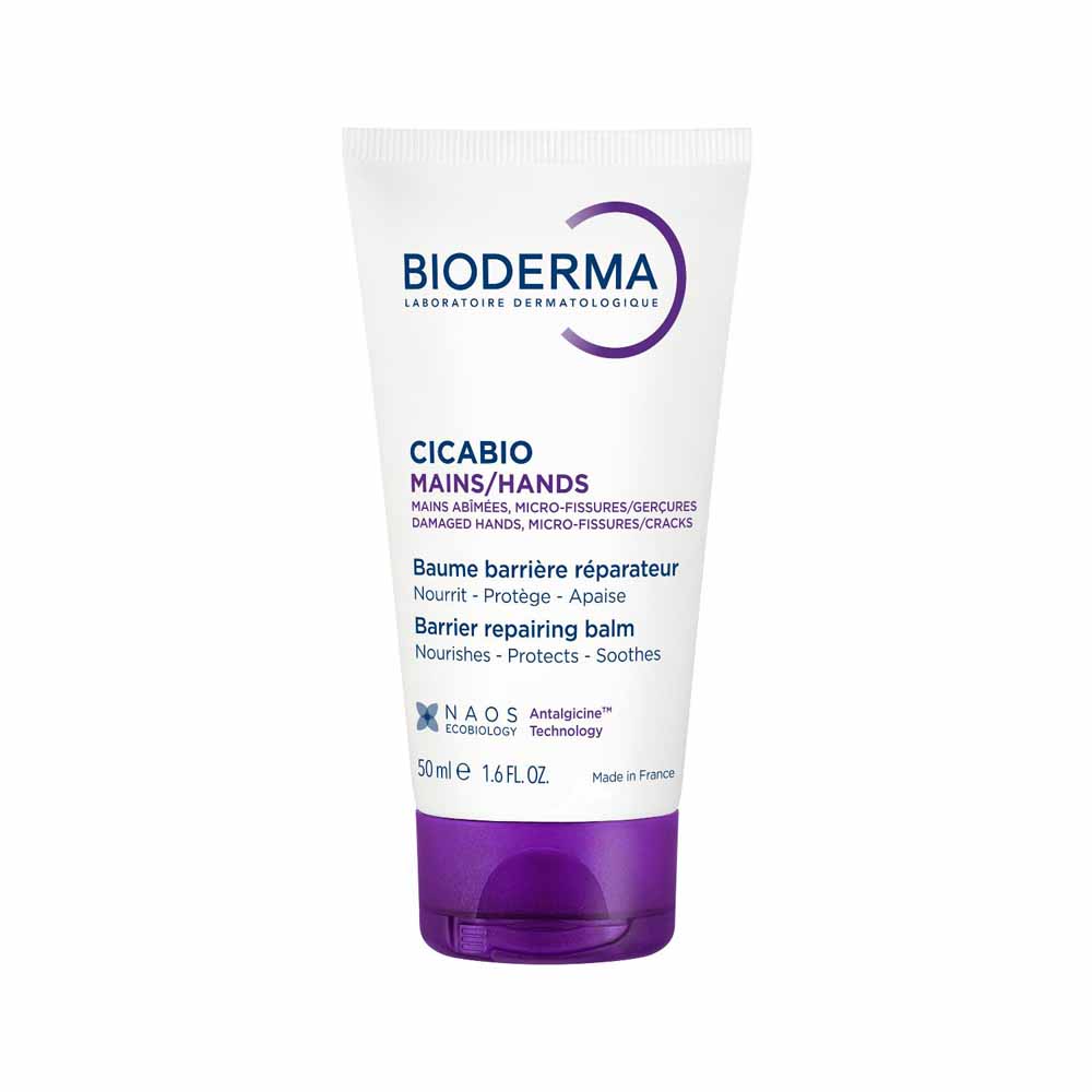 Bioderma Cicabio Bálsamo reparador de la barrera de las manos dañadas y agrietadas Mains 50ml