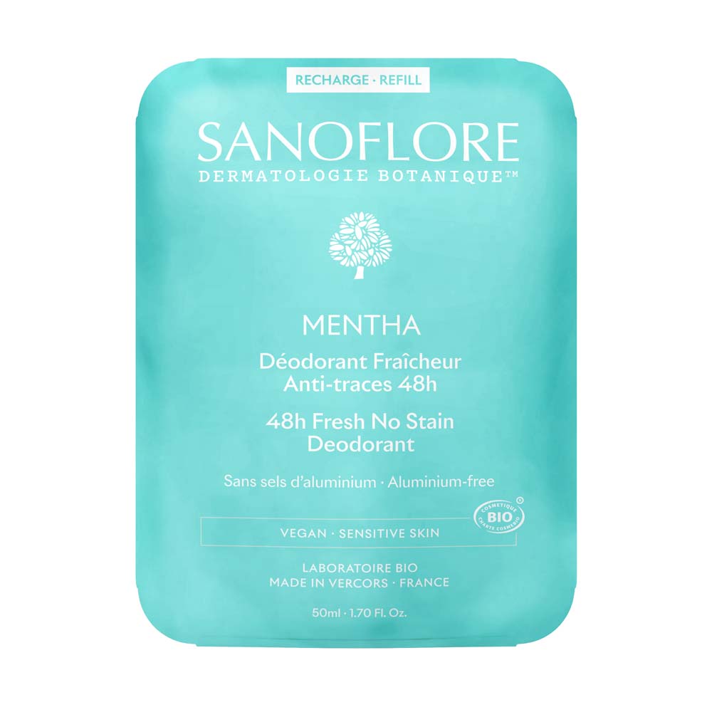 Sanoflore Recambio desodorante 48 horas Menta 50 ml