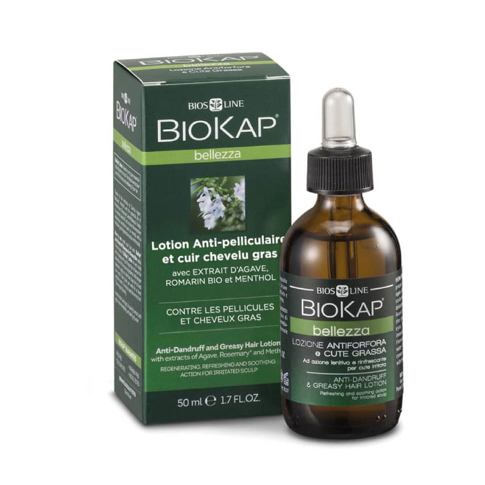 Biokap Belleza Loción antipellicular cabello graso 50 ml