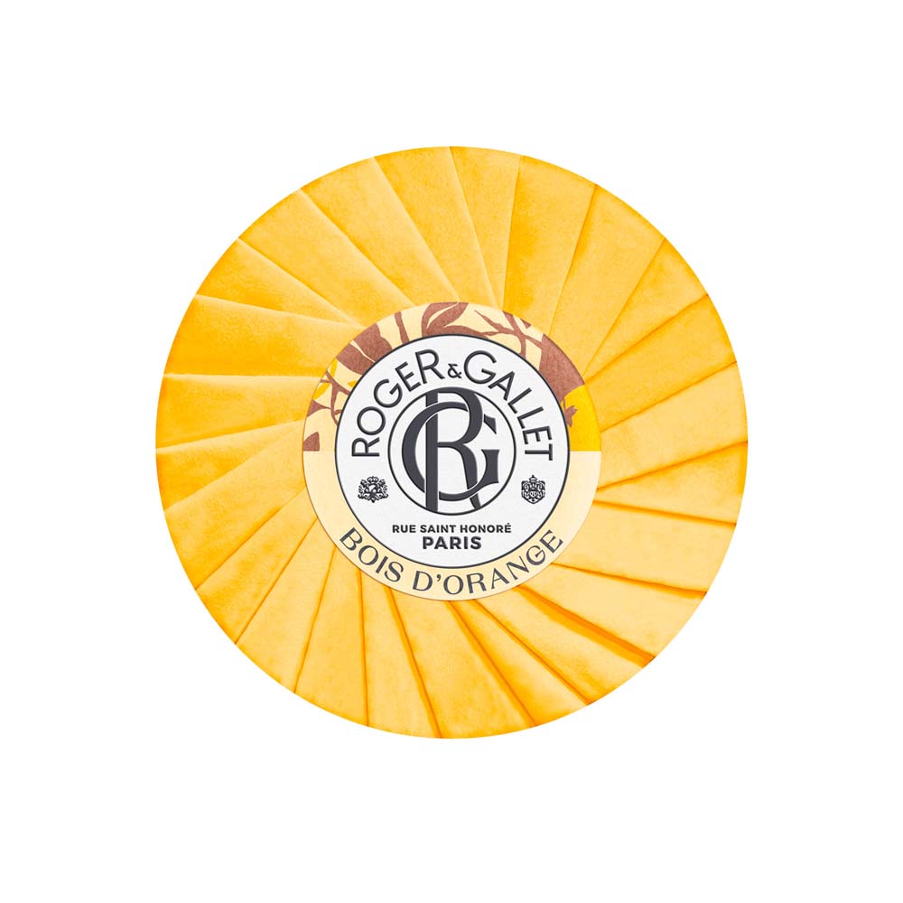 Roger & Gallet Bois D'Orange Jabón redondo bienestar base vegetal 100 g