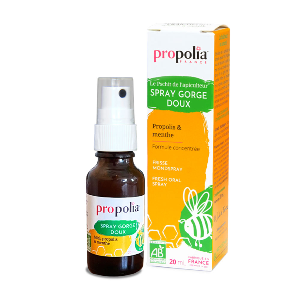 Propolia Spray bucal con propóleo y menta bio 20 ml