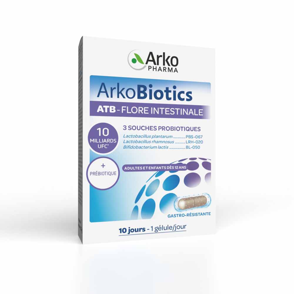 Arkopharma Arkobiotics ATB-Flore intestinal 10 cápsulas