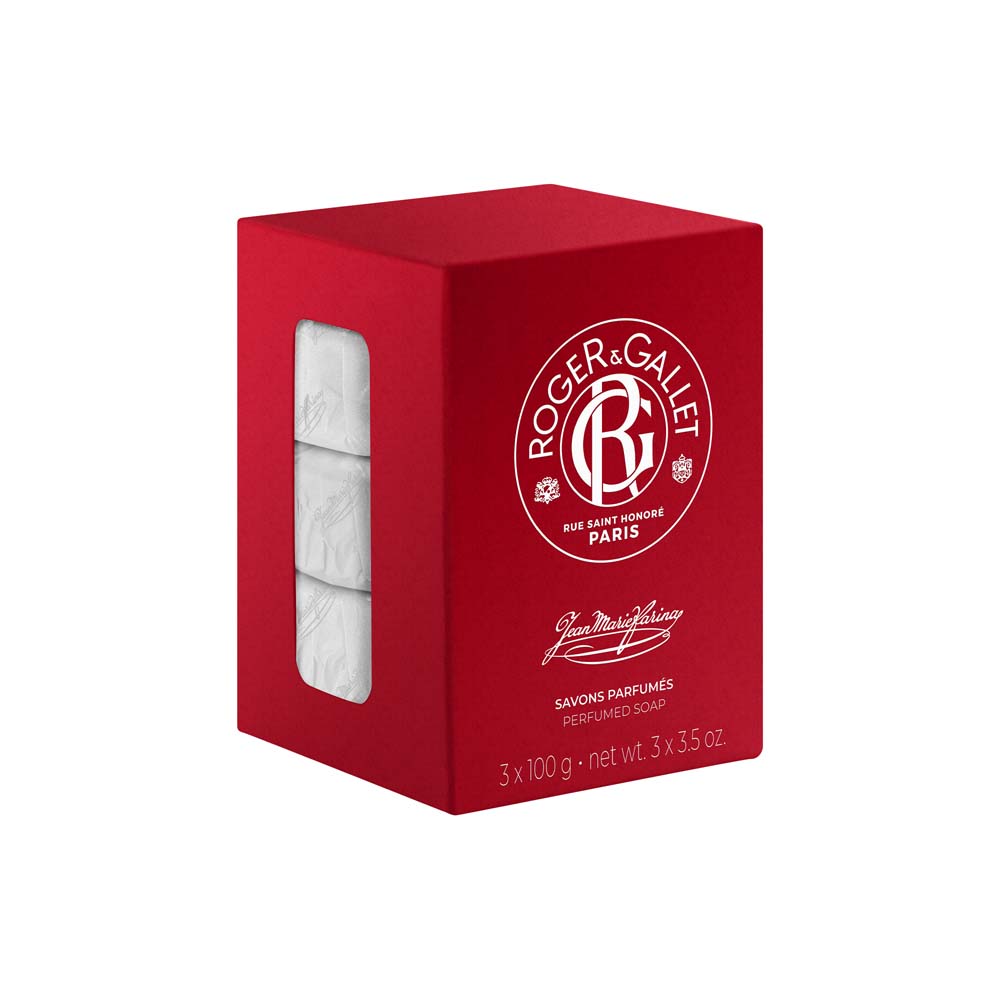 Roger & Gallet Jean-Marie Farina Jabón perfumado 3x100g