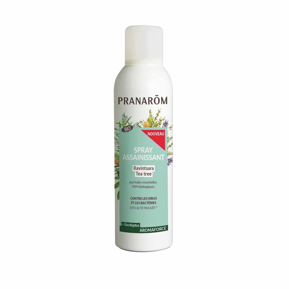 Pranarôm Aromaforce Ravintsara - Spray Saneamiento Árbol del Té BIO 150 ml