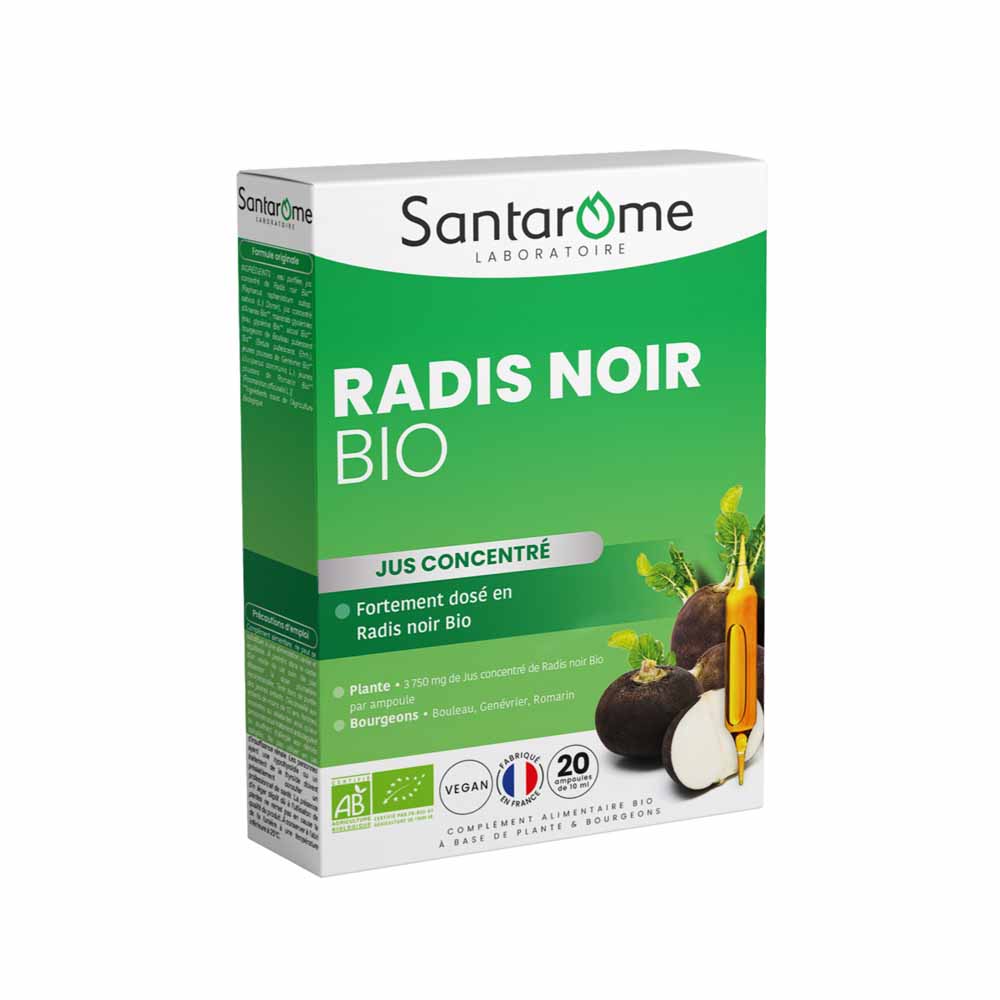 Santarome Rábano Negro Bio 20 Ampollas 200ml