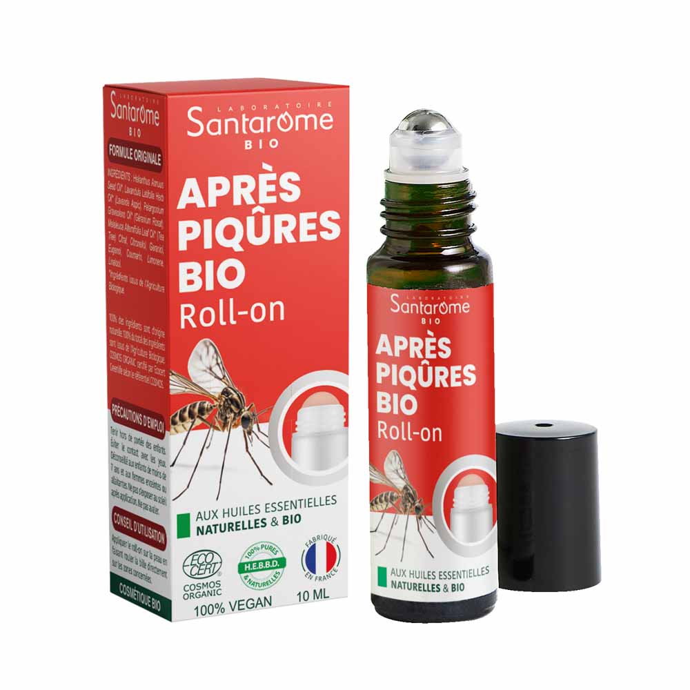 Santarome Roll-On After Bites ecológicos Con Aceites Esenciales 10 ml