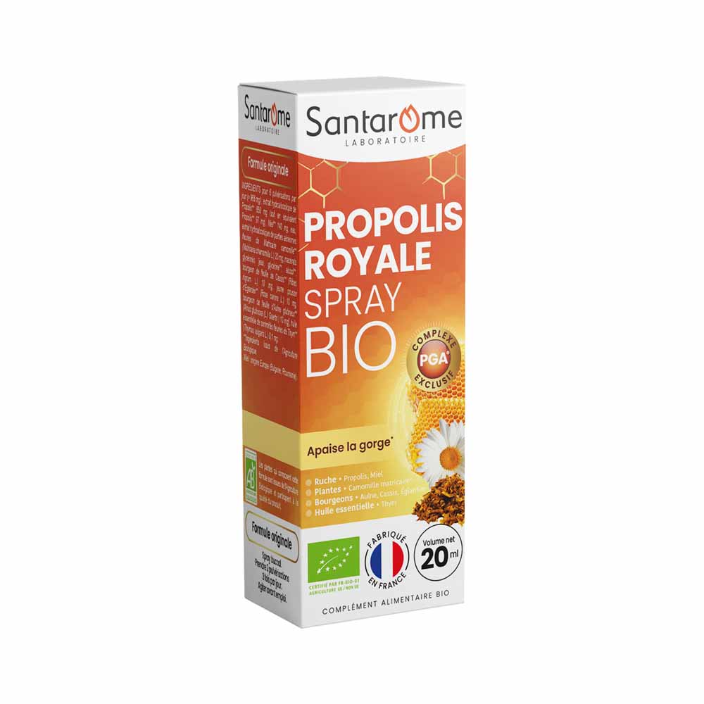 Santarome Propolis Royale Propolis Ecológico Triple Acción Spray 125 ml
