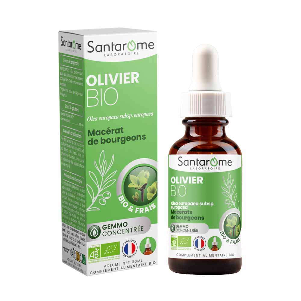 Santarome Gemmo Aceitunas bio macerado de yemas 30 ml