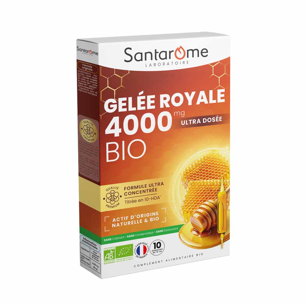 Santarome Jalea Real Bio 4000 MG 10 ampollas