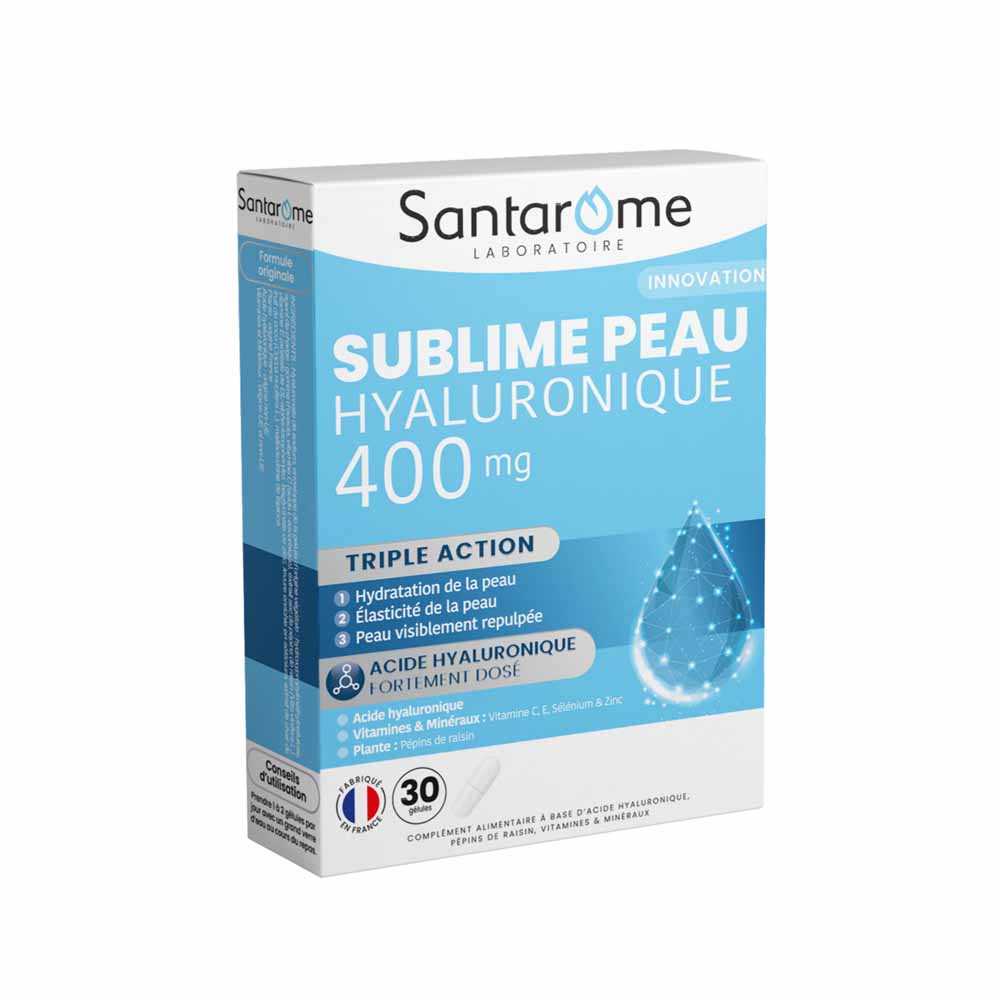 Santarome Piel sublime Hyaluronique 400 mg 30 cápsulas