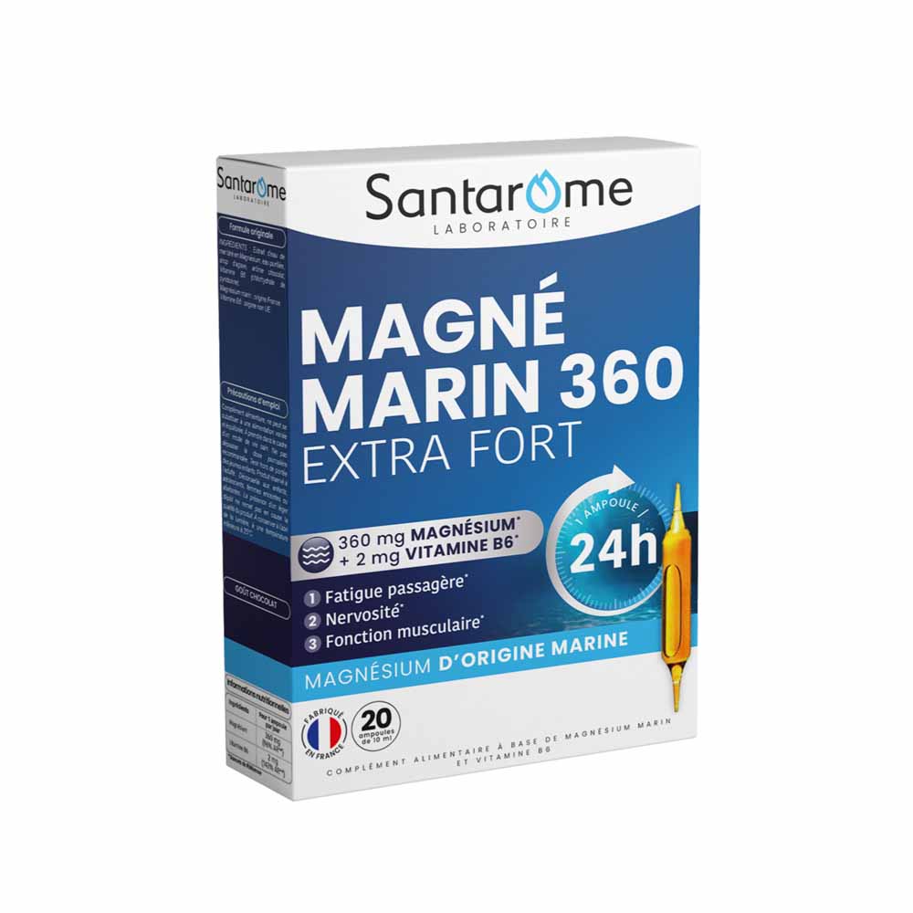 Santarome Magnesium Marin 360 20 Ampollas