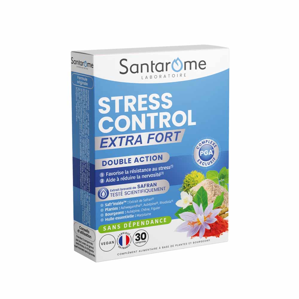 Santarome Stress Control extra fuerte 30 comprimidos